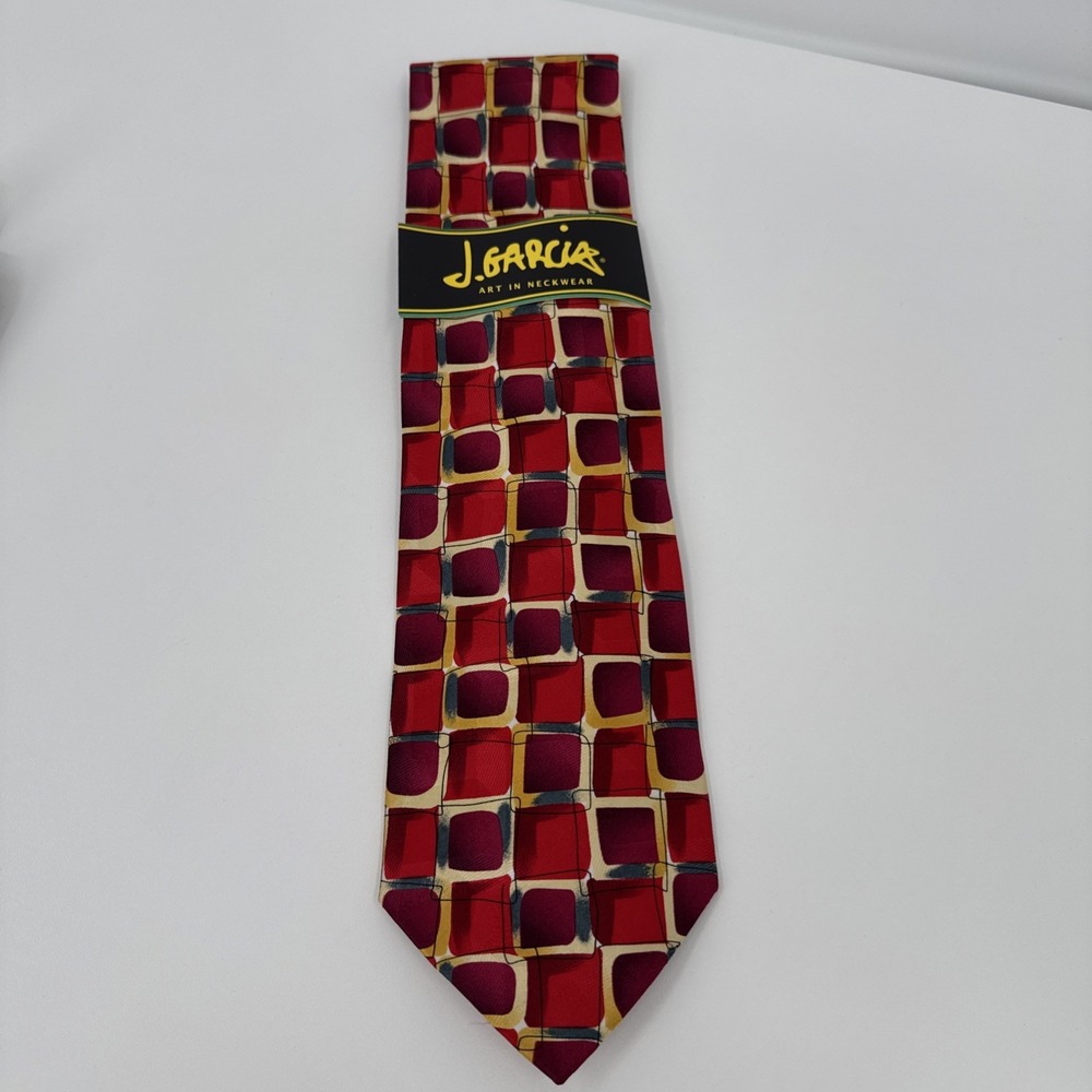 JERRY GARCIA VINTAGE ART IN NECKWEAR SILK New York At Night Y2K NWT